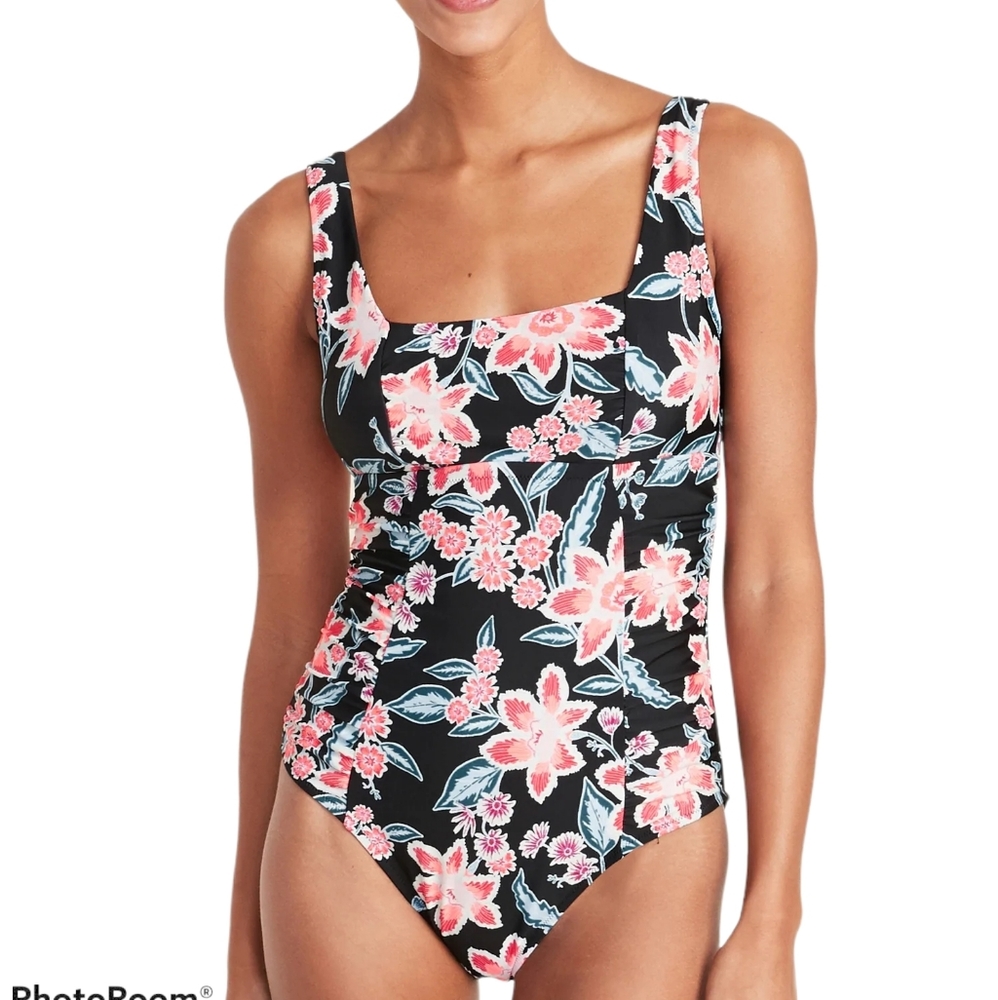 OLD NAVY Floral One Piece Swimsuit